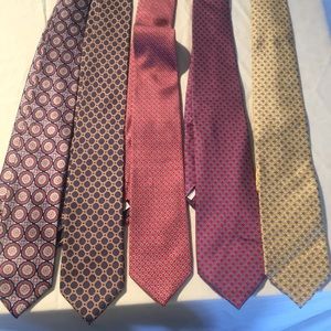 5 100% Silk Burma o Bibas Ties